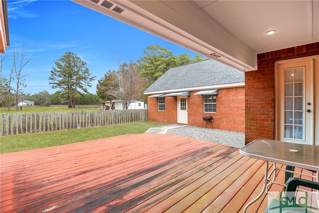 6 Hiram Road Bloomingdale, GA 31302 - Photo 33 of 45 Deck