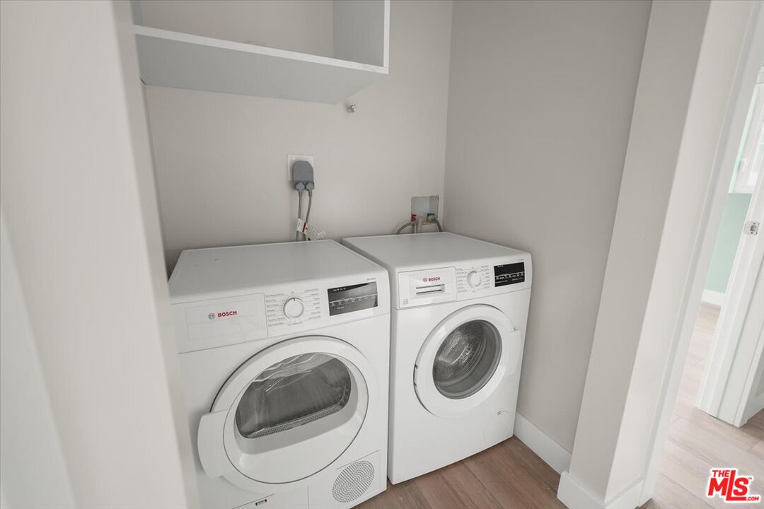 1317 Punta Gorda Street, Unit 3 Santa Barbara, CA 93103 - Photo 26 of 70 a utility room with dryer and washer