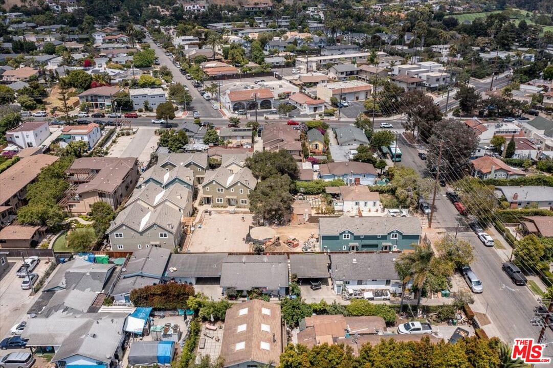 1317 Punta Gorda Street, Unit 3 Santa Barbara, CA 93103 - Photo 47 of 70 an aerial view of residential houses with outdoor space