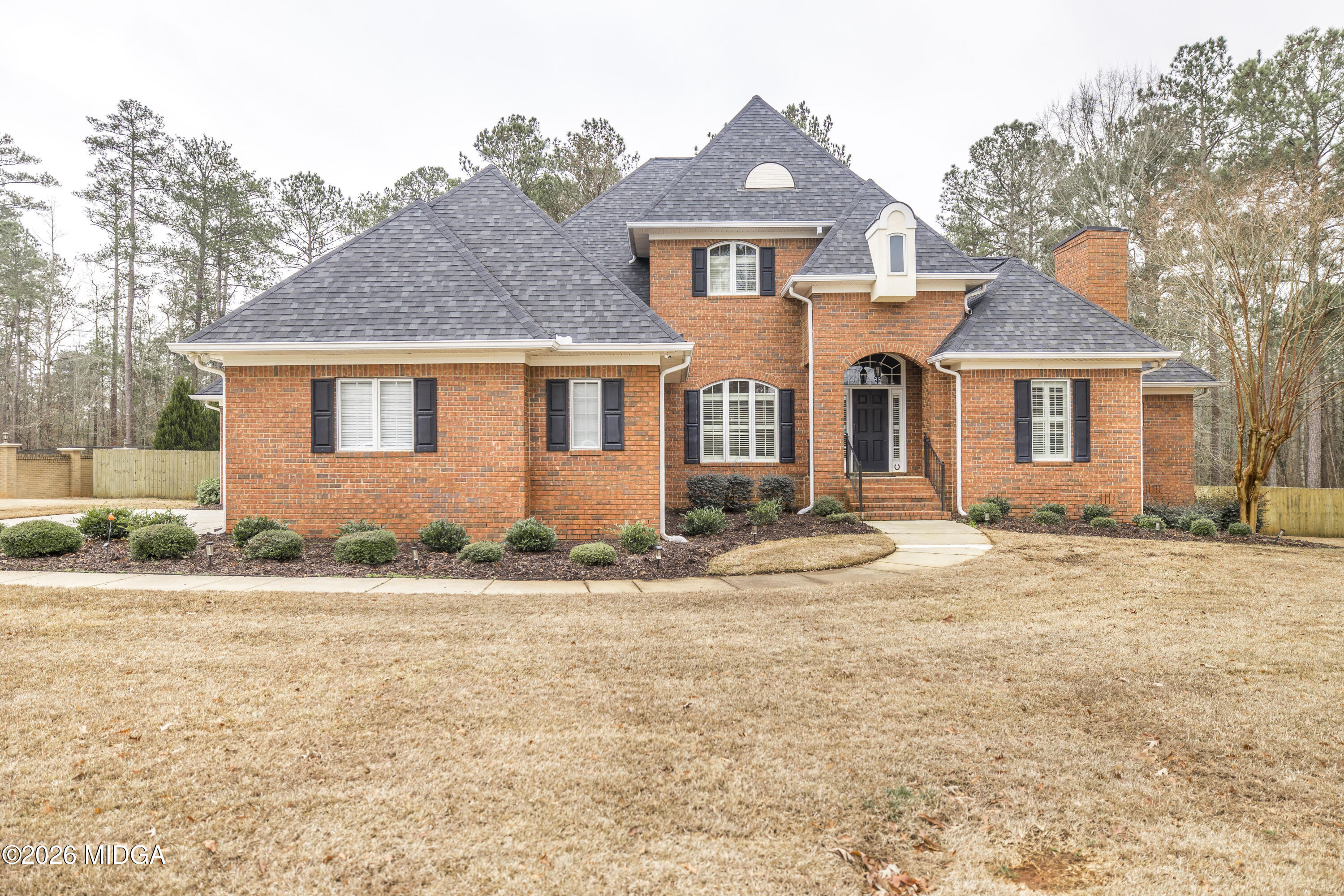720 Latrobe Way Macon, GA 31220 - Photo 6 of 52 front view of a house with a yard