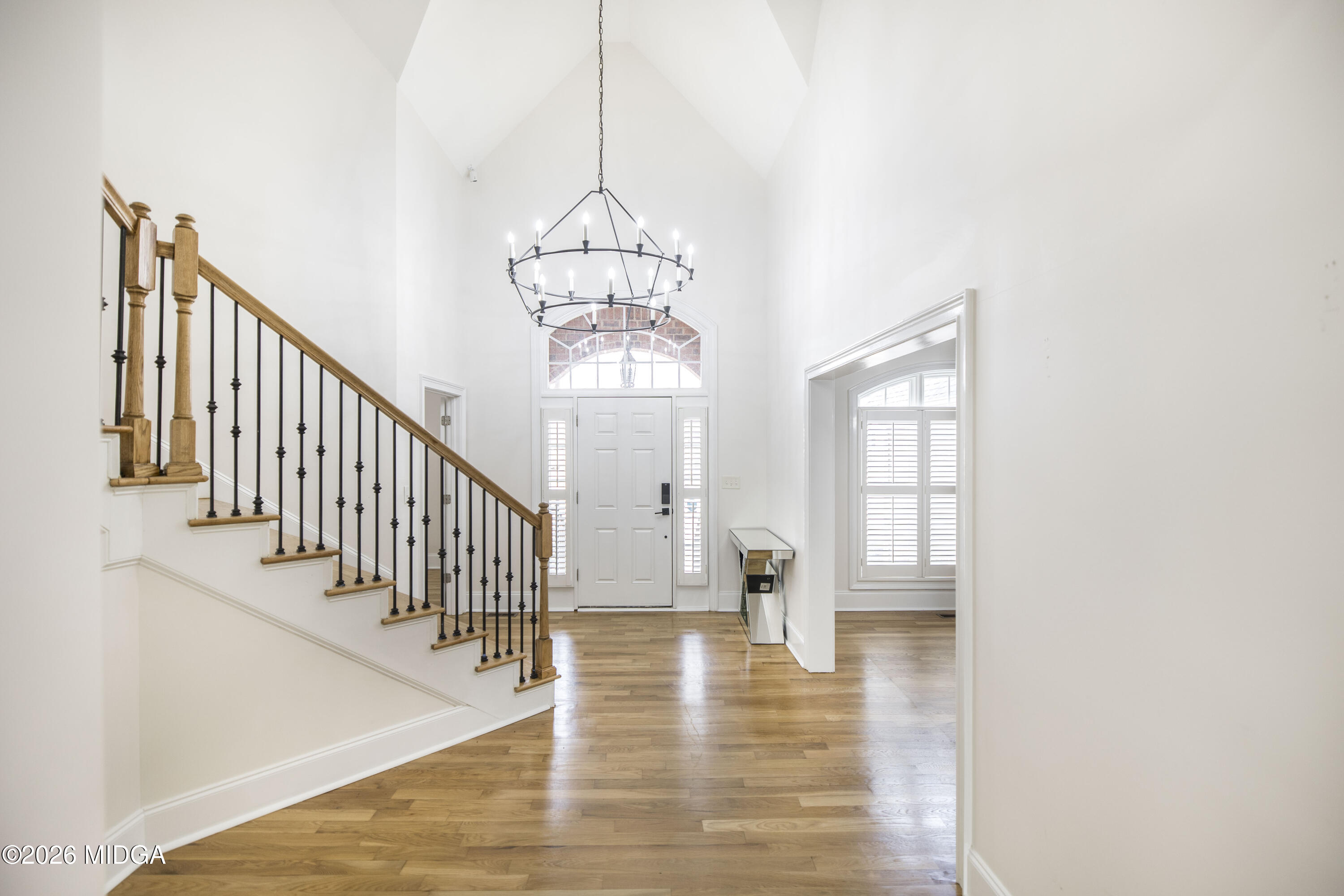 720 Latrobe Way Macon, GA 31220 - Photo 8 of 52 a view of entryway and hall with wooden floor