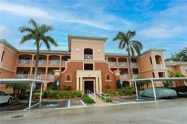 a front view of multiple houses