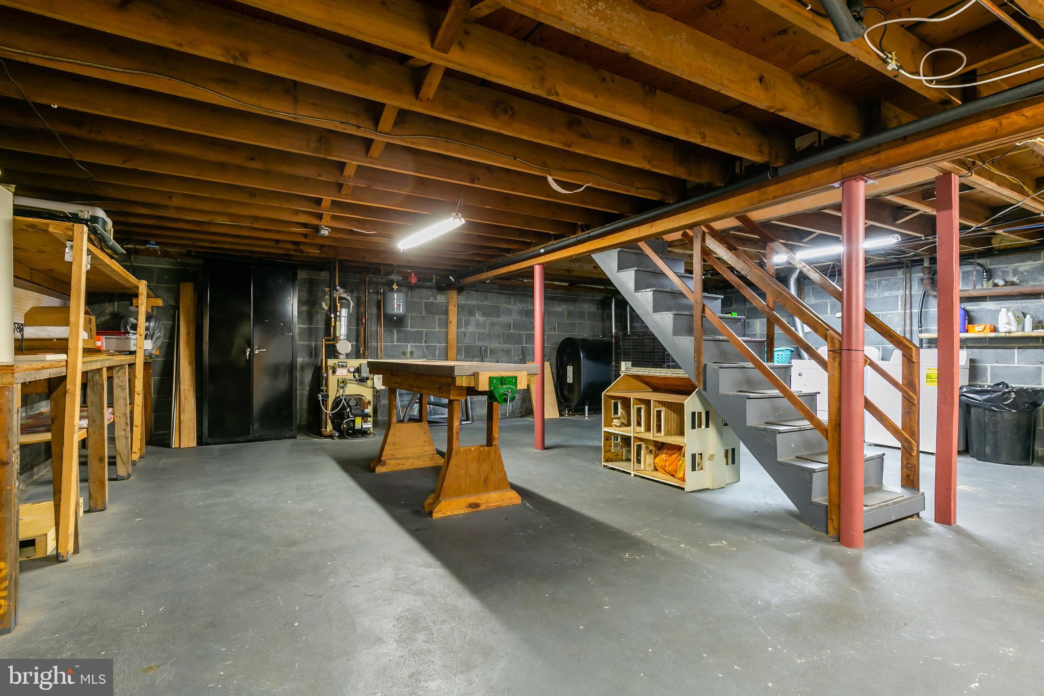 1358 Stokes Road Medford, NJ 08055 - Photo 25 of 36 a view of an empty room with storage
