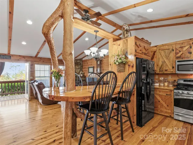 a very nice looking room with a large window