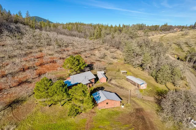 a view of ocean and mountain