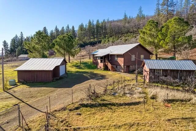 a view of outdoor space and yard