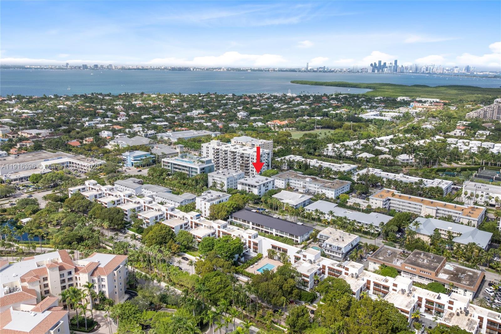 155 Sunrise Drive, Unit 4B Key Biscayne, FL 33149 - Photo 17 of 18 a view of a city