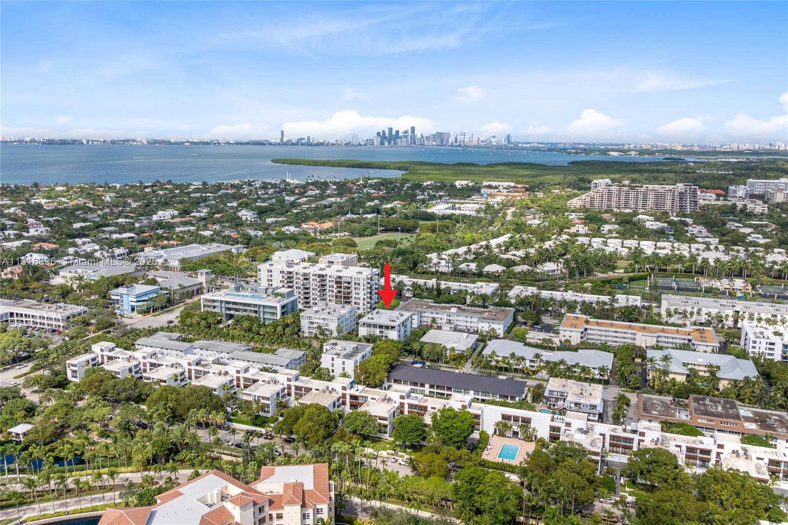 155 Sunrise Drive, Unit 4B Key Biscayne, FL 33149 - Photo 18 of 18 a view of a city