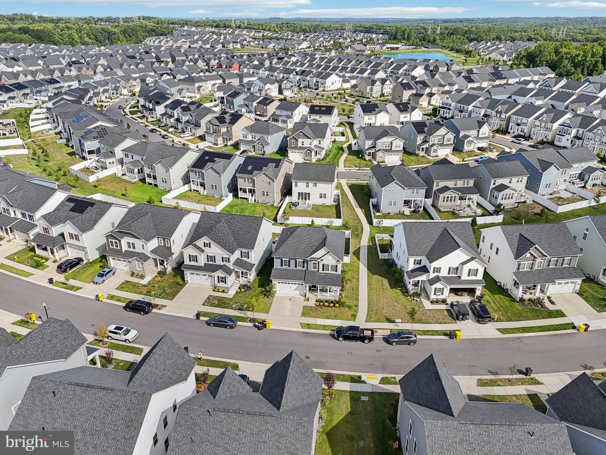 2634 Orchard Oriole Way Odenton, MD 21113 - Photo 51 of 63 an aerial view of residential houses with outdoor space