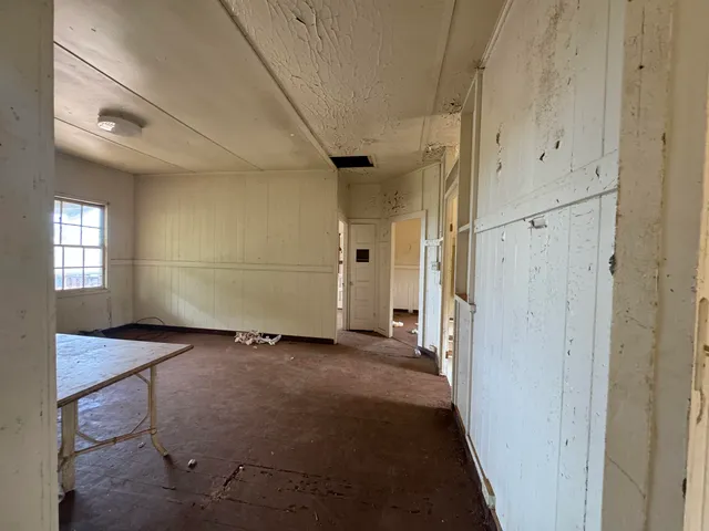 a view of empty room