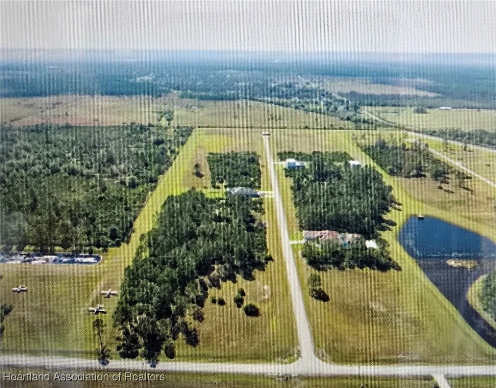 4550 Wright Bros. Road Frostproof, FL 33843 - Photo 2 of 6 The property is in the fore ground SE of the corner