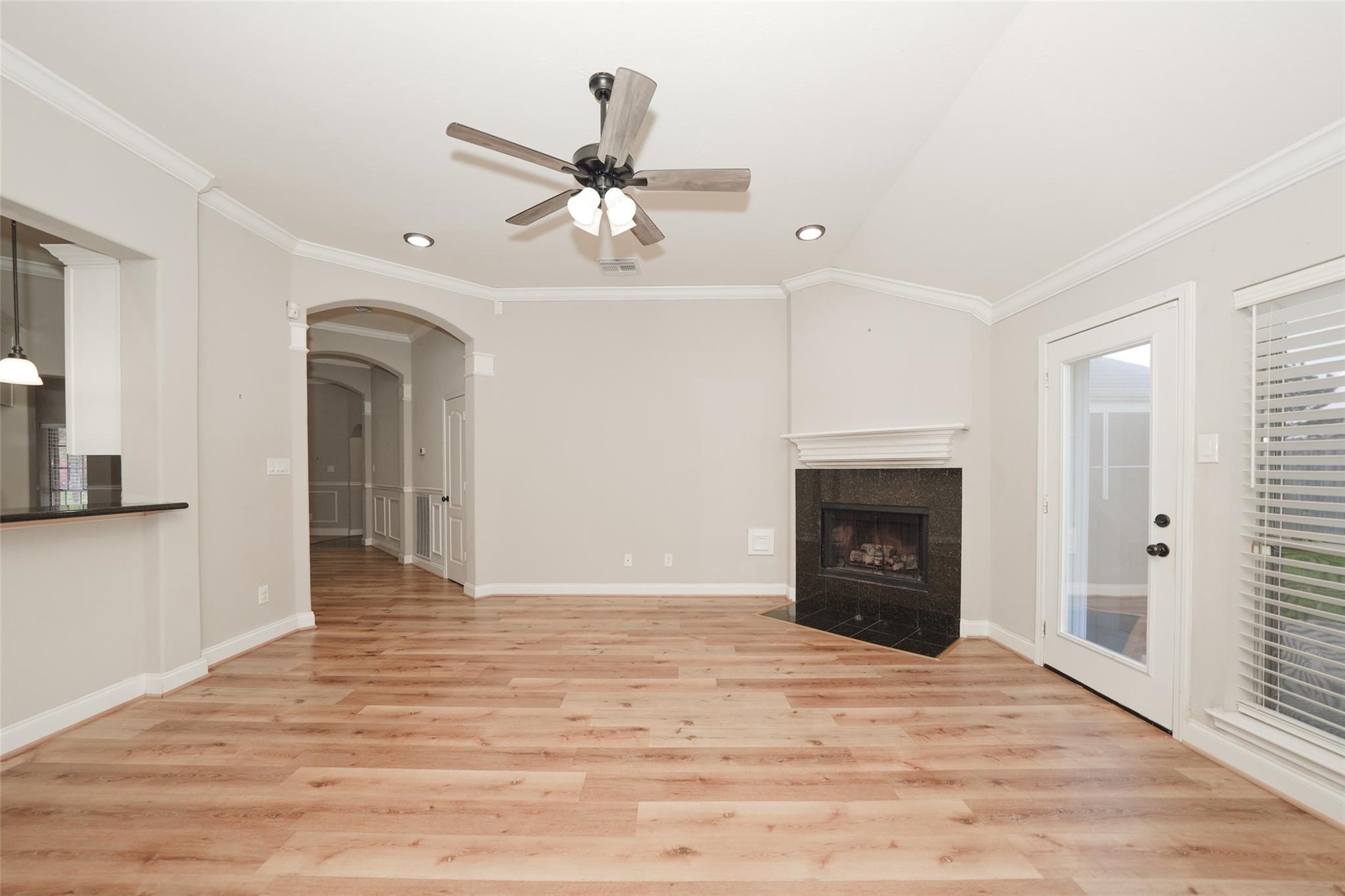 21307 Riverside Ridge Lane Katy, TX 77449 - Photo 26 of 44 Hallway to front door and bedroom hallway