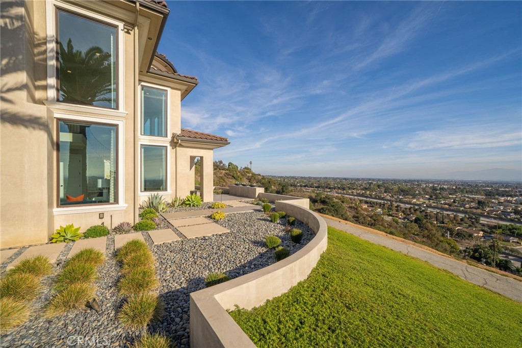 4485 Broken Spur Road La Verne, CA 91750 - Photo 62 of 75 a view of a house with swimming pool and sitting area