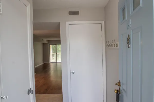 a view of empty room