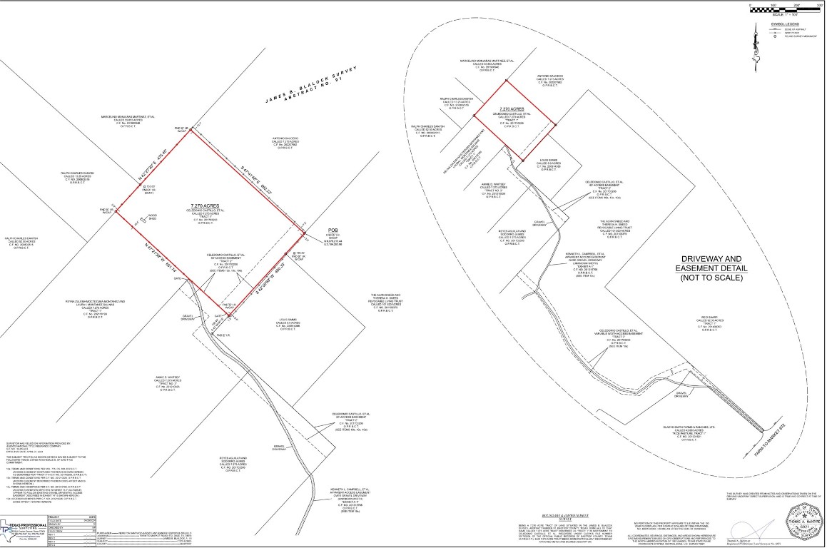 Tbd Sneed Lane Dale, TX 78616 - Photo 3 of 3 a picture of white wall with a lake
