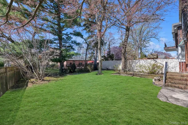 a garden view