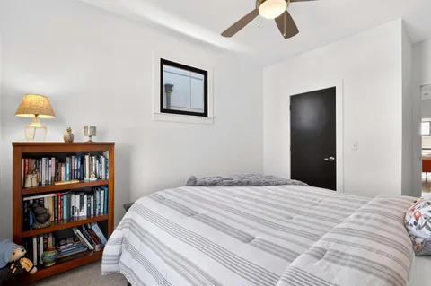 a room with musical instruments and air hockey table