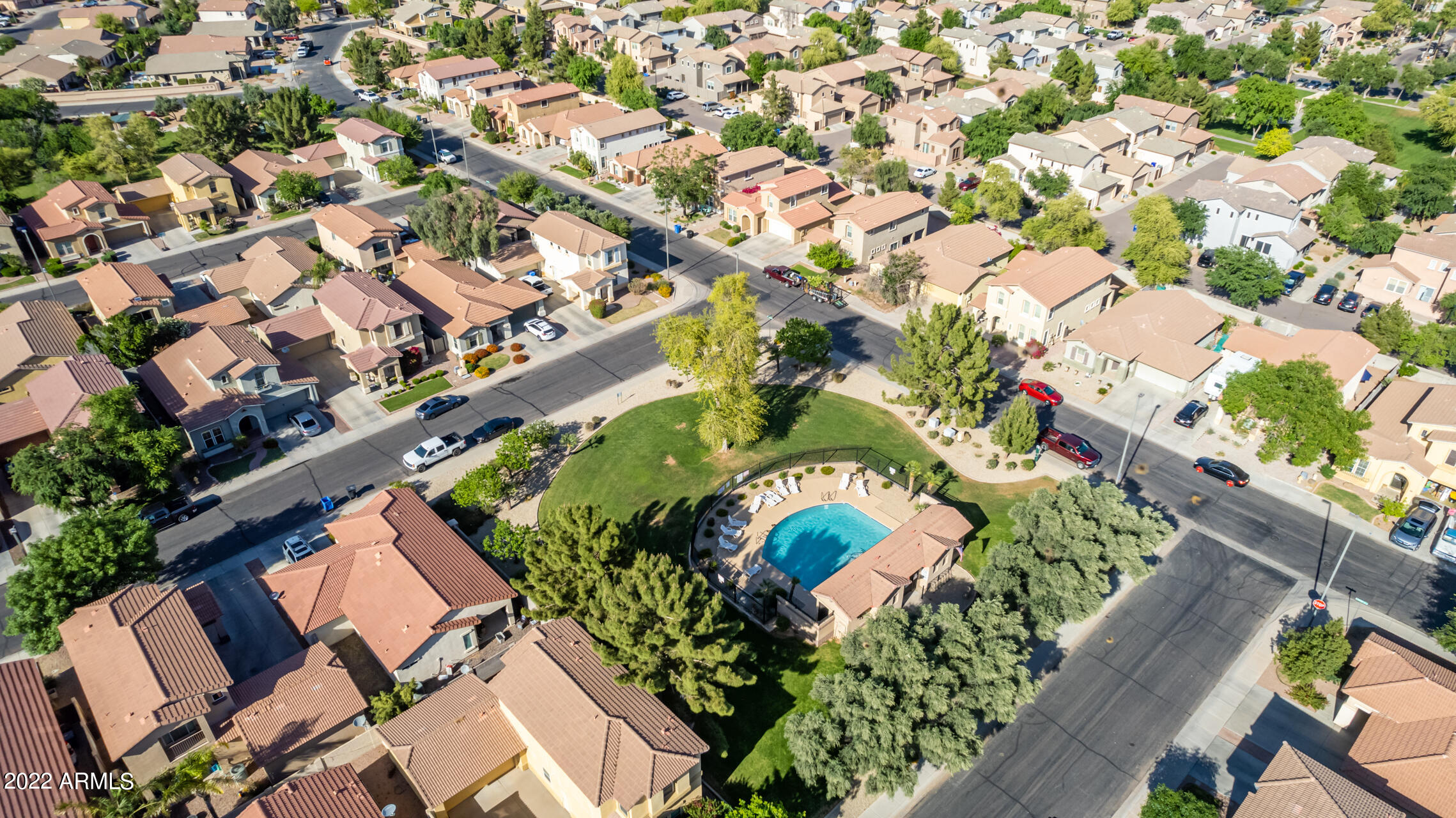1727 South Rome Street Gilbert, AZ 85295 - Photo 36 of 40 08 Rome Drone