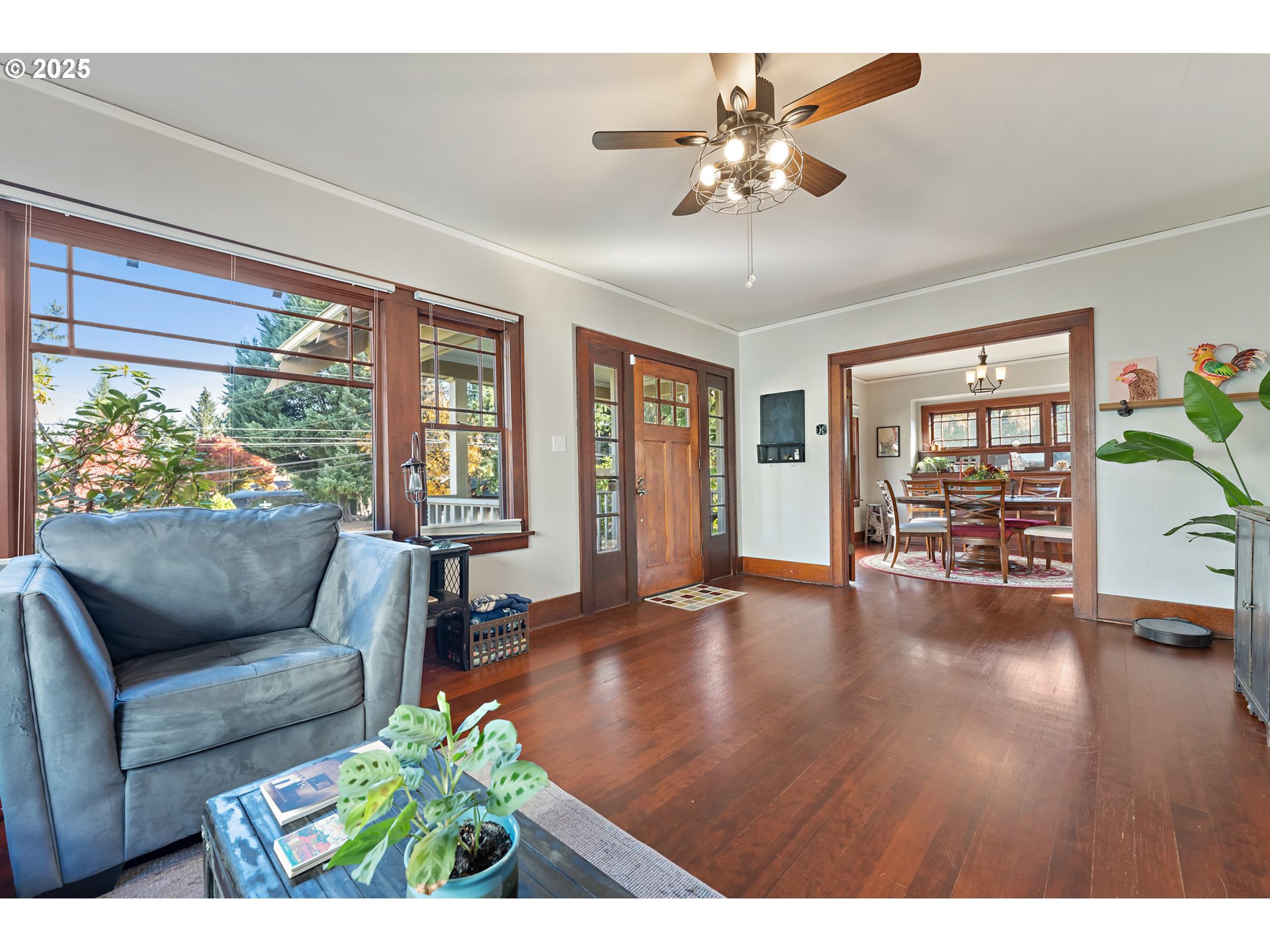9670 Southwest Frewing Street Portland, OR 97223 - Photo 6 of 40 a living room with furniture and a large window