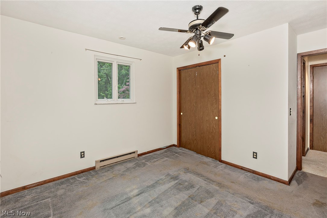 5339 East Heisley Road Mentor, OH 44060 - Photo 17 of 24 Carpeted. Ceiling fan and closet.