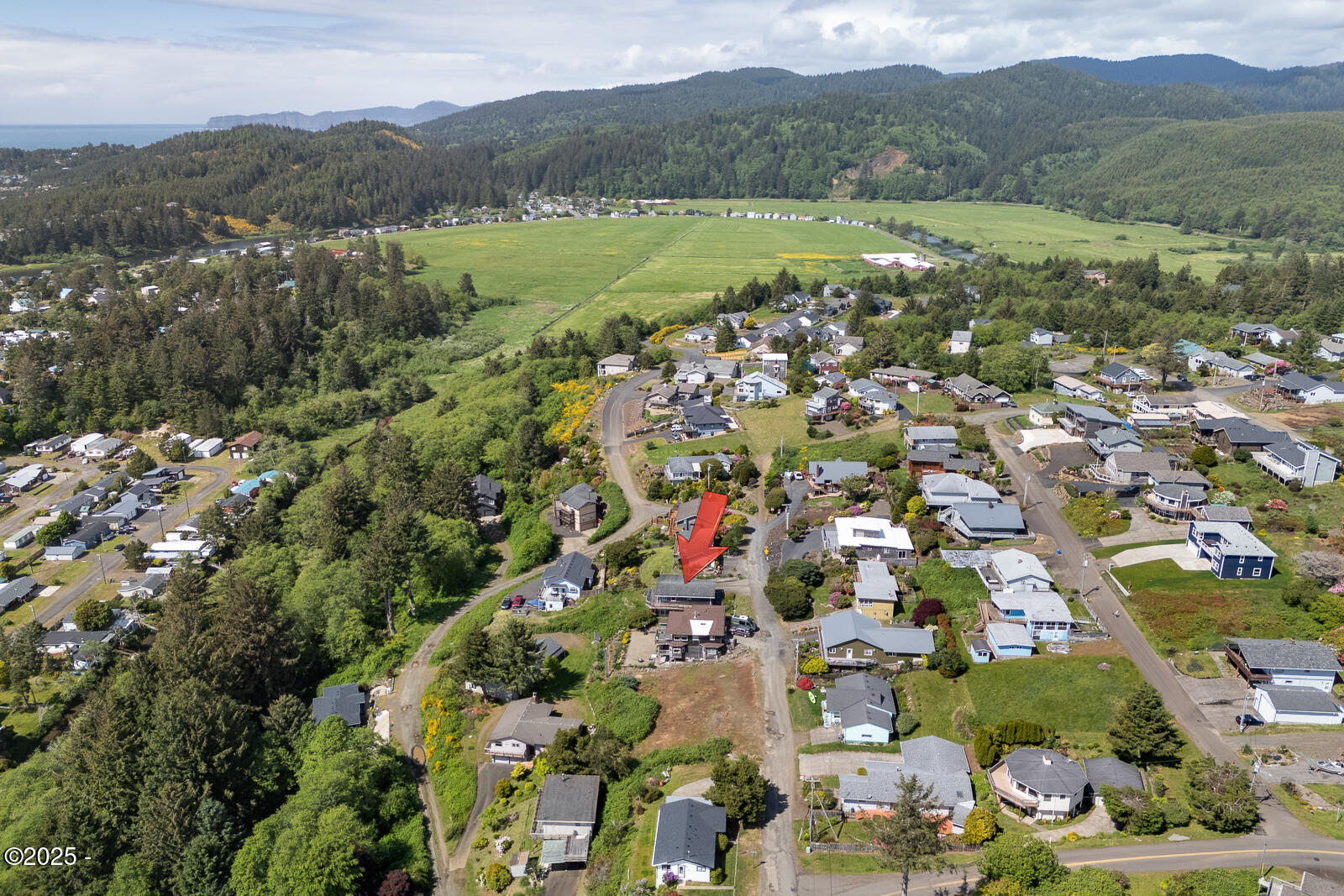 35500 Lower Loop Road Pacific City, OR 97135 - Photo 41 of 41 Northeast drone shot