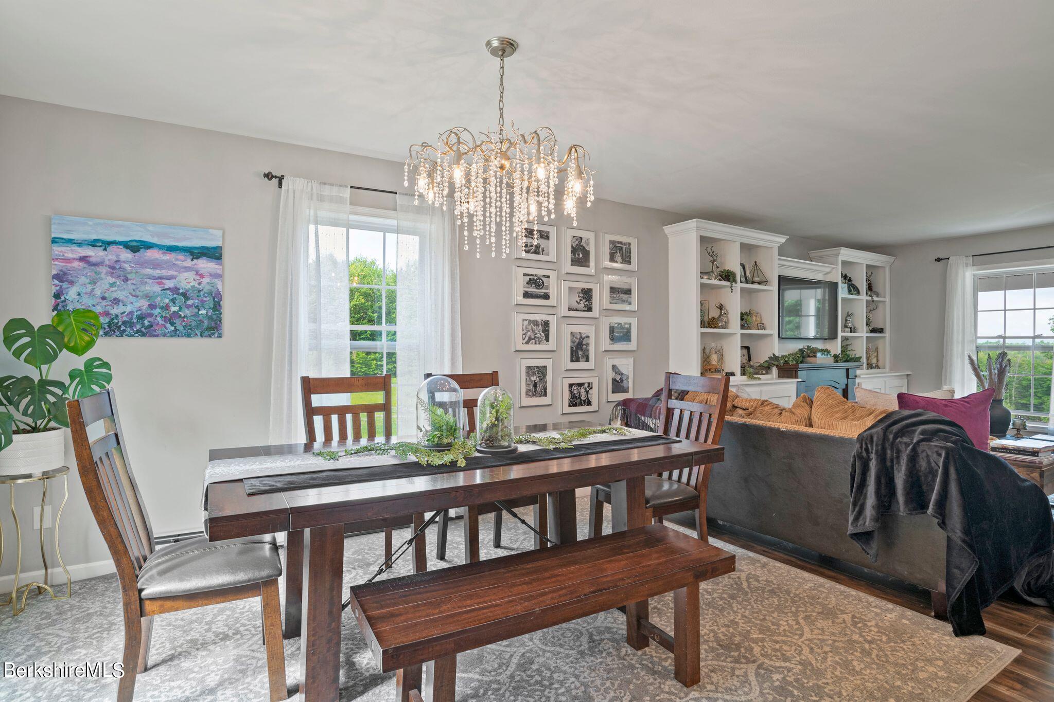 14 East Windsor Road Peru, MA 01235 - Photo 16 of 41 a dining room with furniture and window