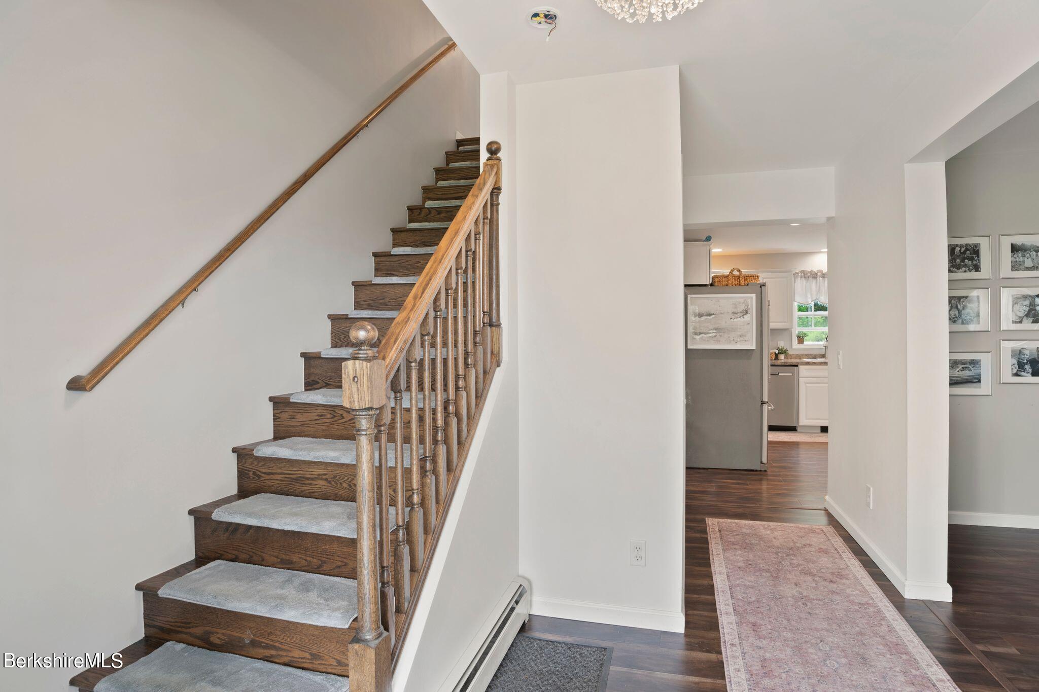 14 East Windsor Road Peru, MA 01235 - Photo 9 of 41 a view of a hallway with wooden floor and entryway