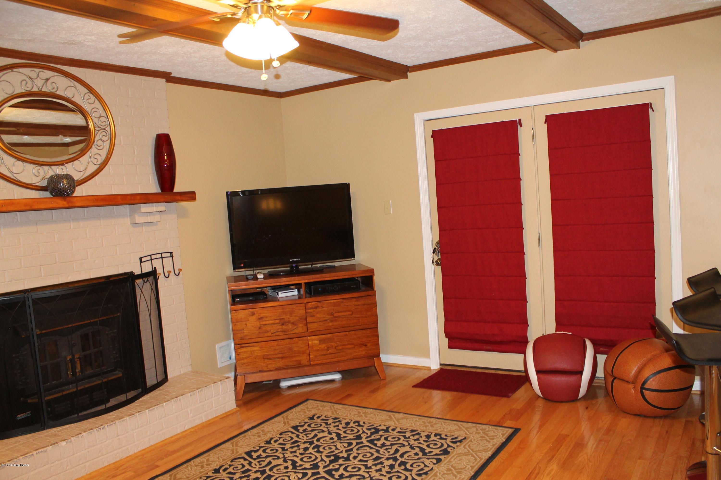 7805 Laurel Ridge Road Louisville, KY 40219 - Photo 15 of 77 Family room with wood stove insert