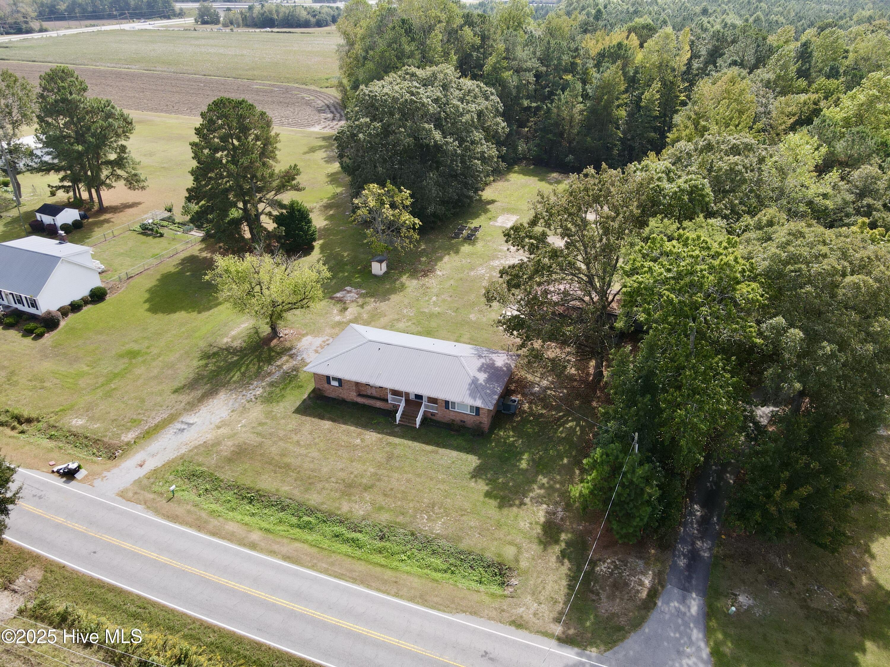 1233 Bear Grass Road Williamston, NC 27892 - Photo 13 of 61 Front side aerial view