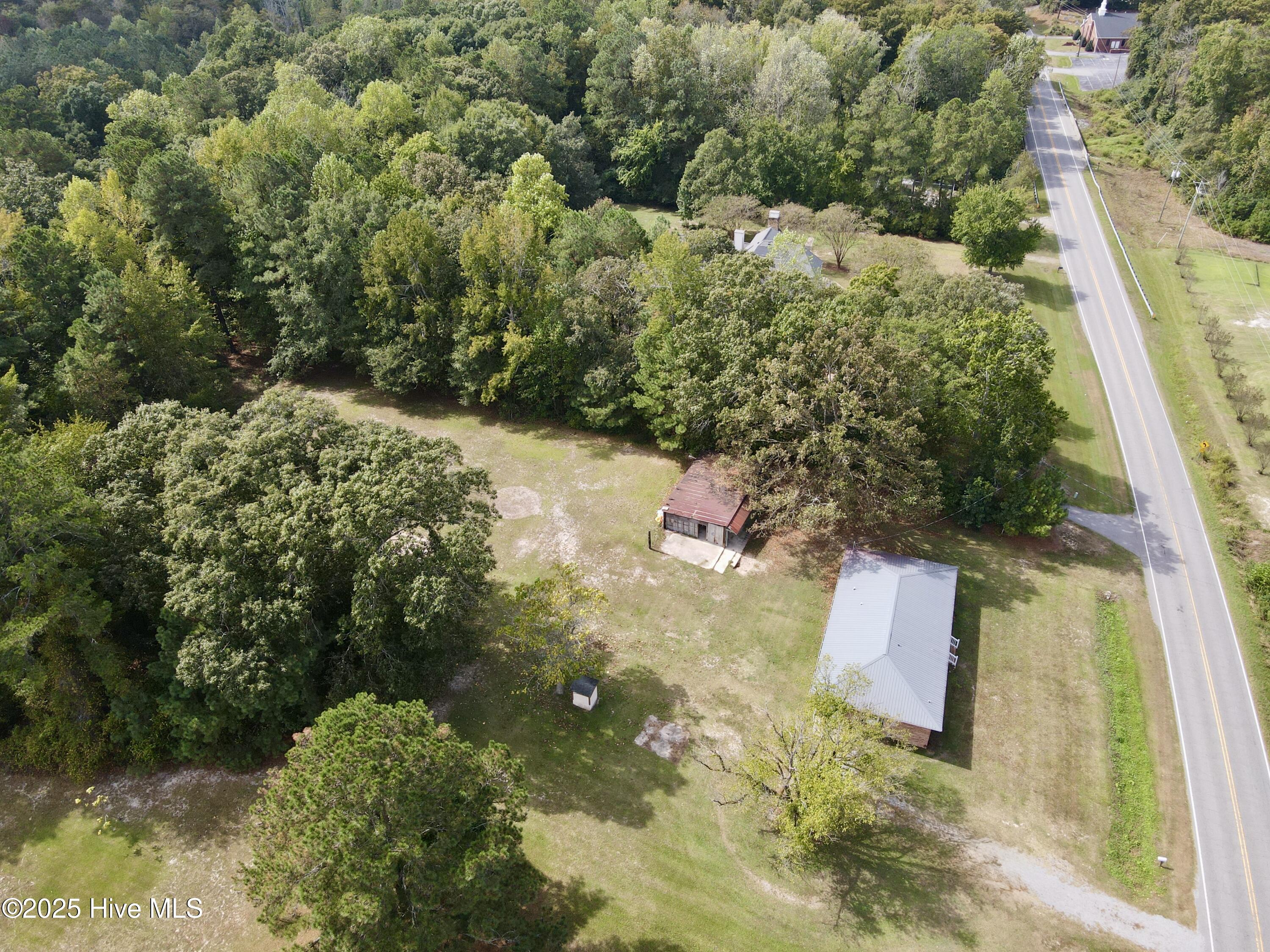 1233 Bear Grass Road Williamston, NC 27892 - Photo 15 of 61 Side aerial view