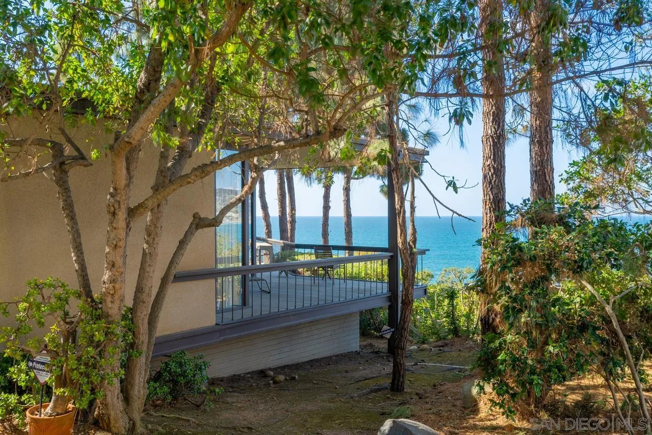 1595 Coast Walk La Jolla, CA 92037 - Photo 10 of 24 a view of outdoor space with seating area
