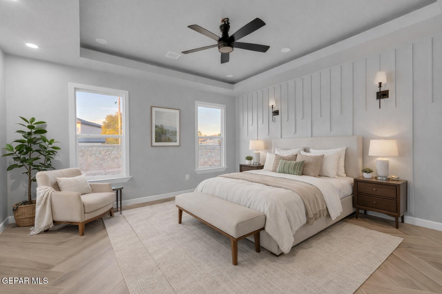 5612 Rio Bonito Circle El Paso, TX 79932 - Photo 50 of 79 a bedroom with a bed and furniture