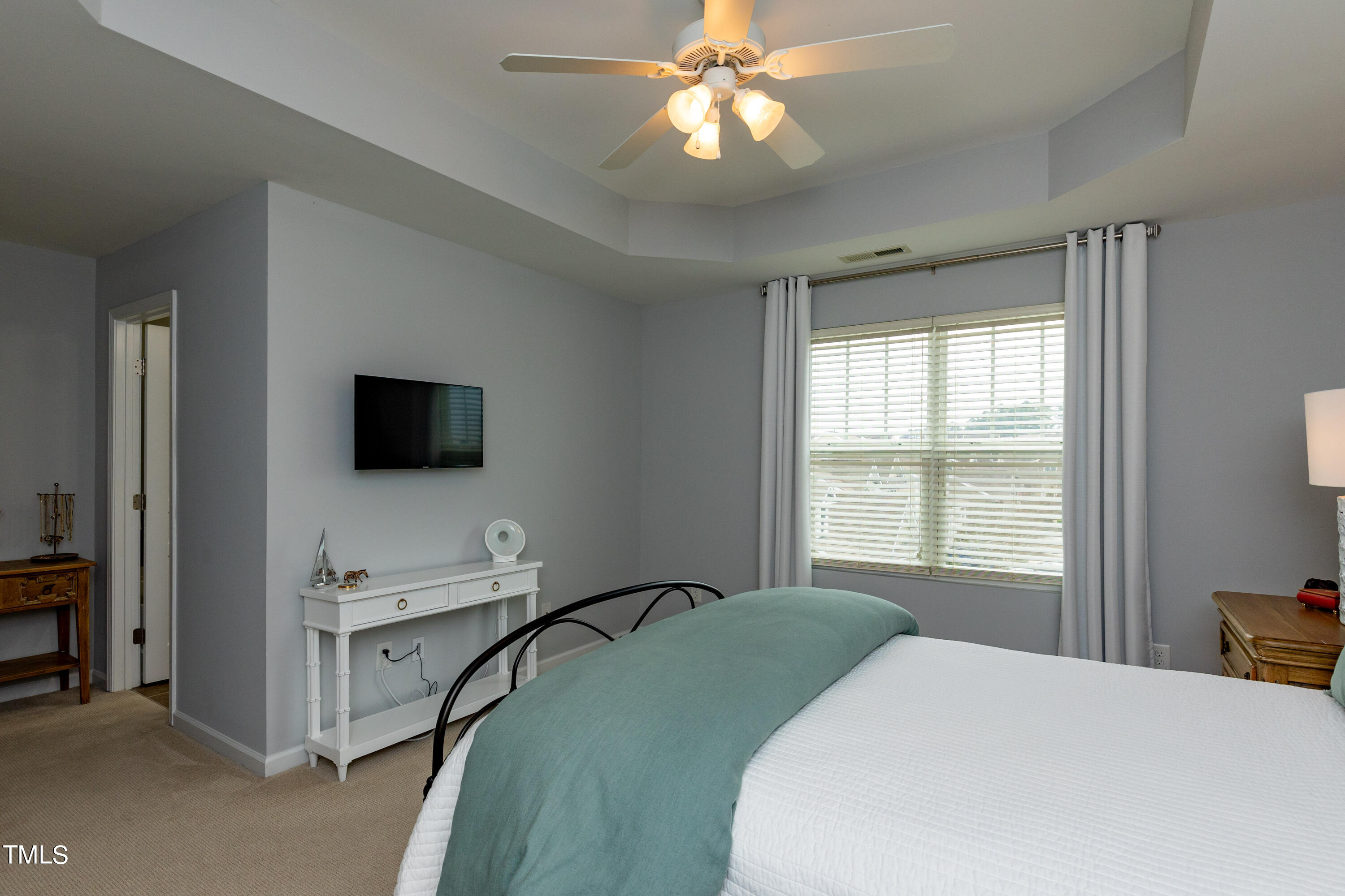 9336 Wooden Road Raleigh, NC 27617 - Photo 18 of 30 18 Master Bedroom