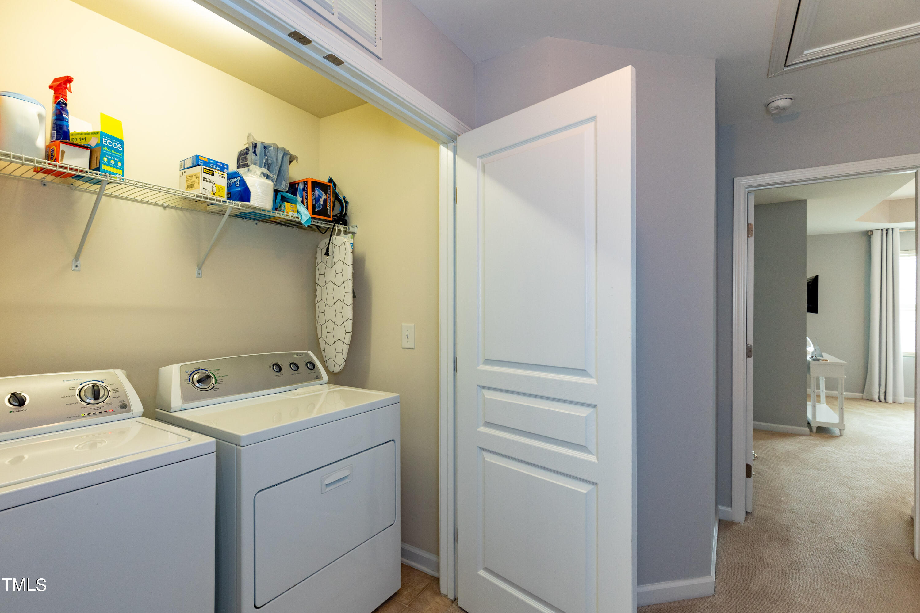 9336 Wooden Road Raleigh, NC 27617 - Photo 27 of 30 27 Laundry Closet