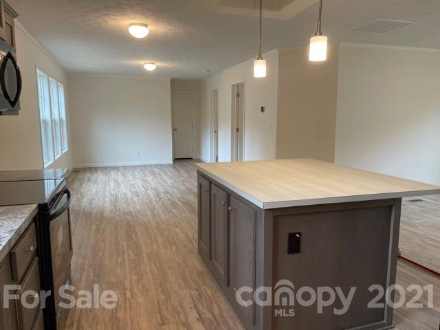 1471 Howard Gap Loop Road Flat Rock, NC 28731 - Photo 10 of 24 a view of kitchen island with wooden floor