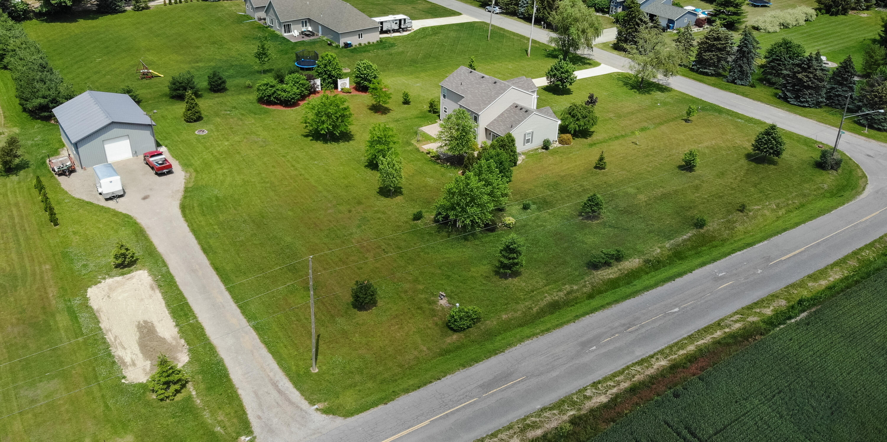 9290 Livengood Road Baroda, MI 49101 - Photo 69 of 72 9290_Livengood_69_AerialView