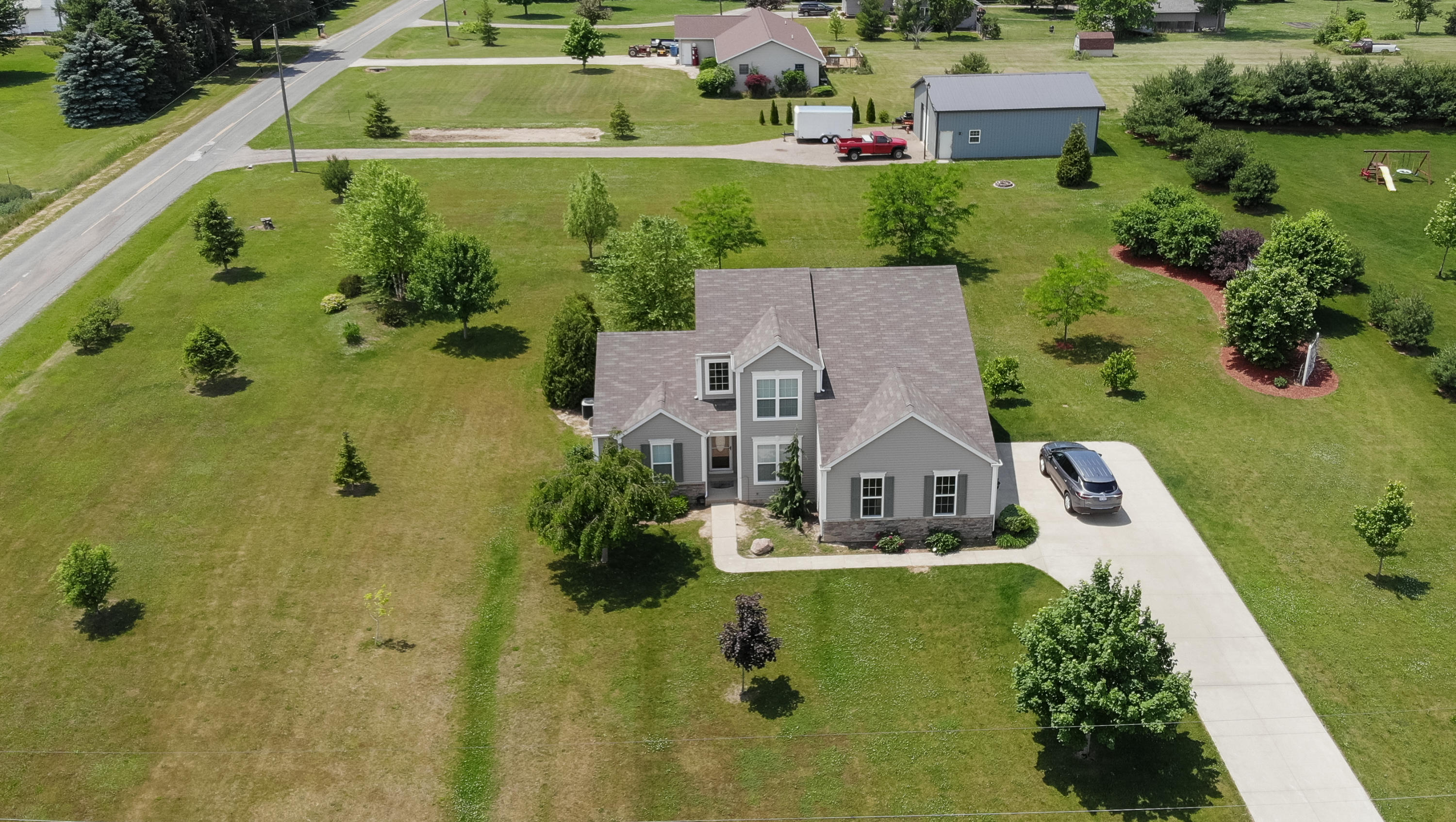 9290 Livengood Road Baroda, MI 49101 - Photo 70 of 72 9290_Livengood_70_AerialView