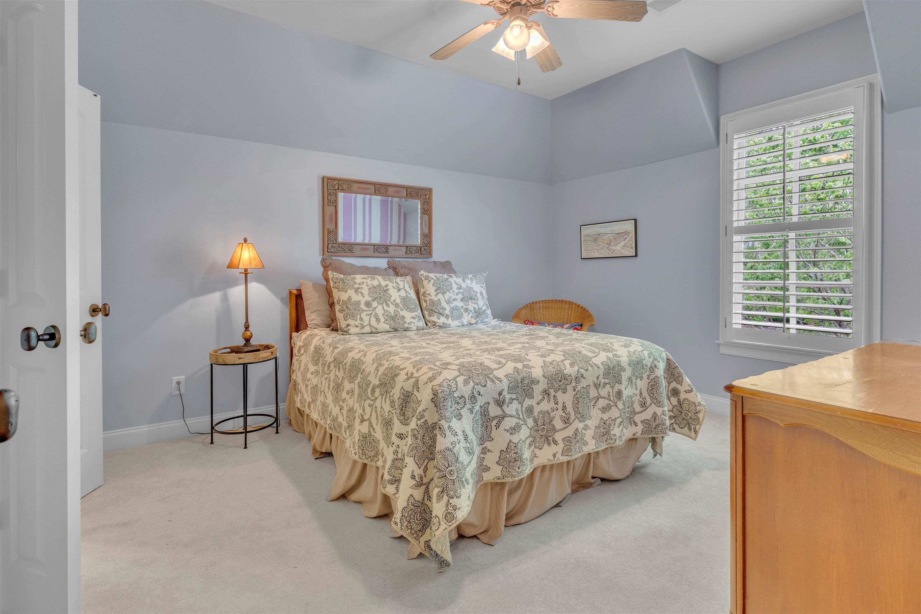 1218 Braystone Trail Collierville, TN 38017 - Photo 25 of 40 Bedroom featuring light carpet and ceiling fan