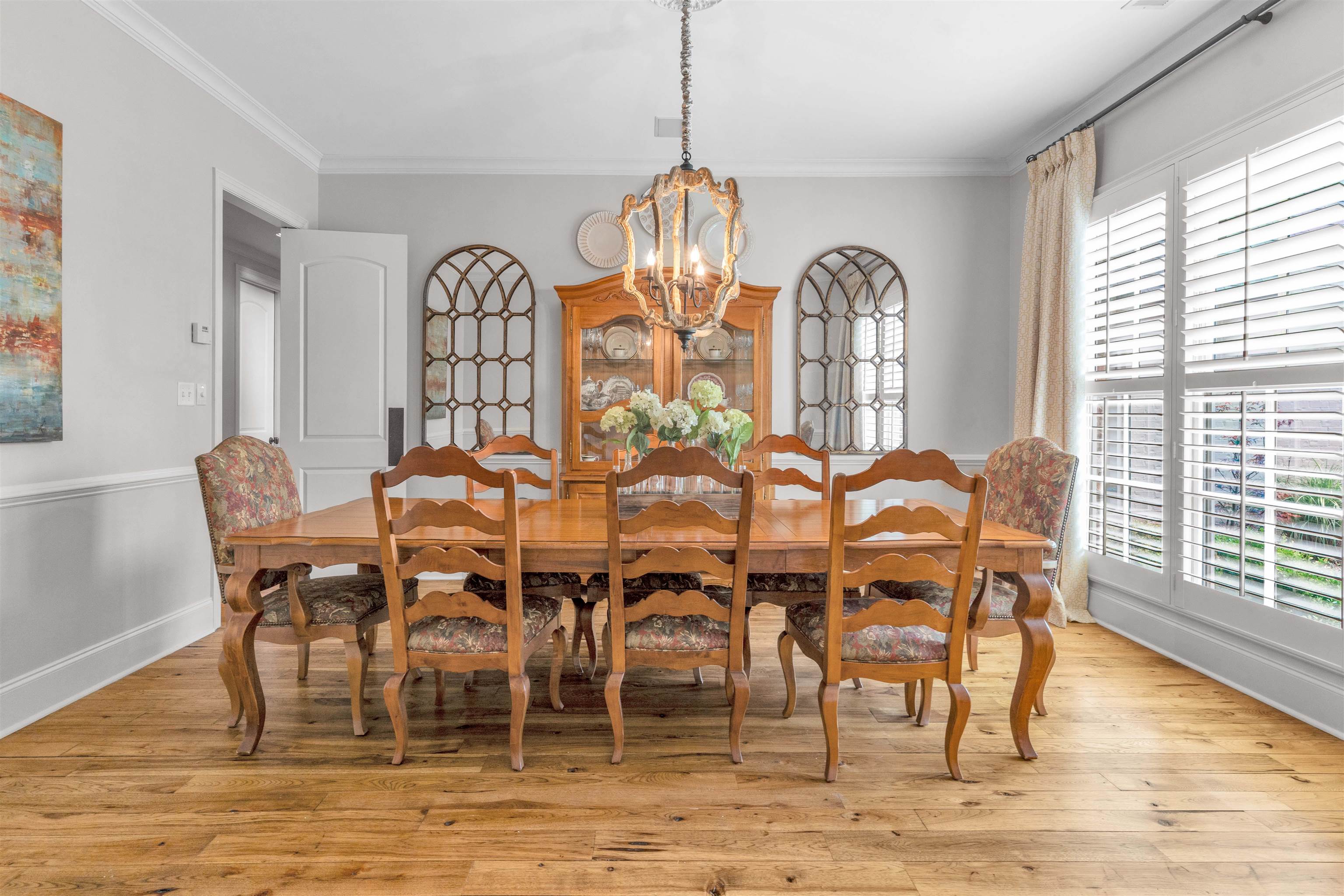 1218 Braystone Trail Collierville, TN 38017 - Photo 4 of 40 a view of a dining room with furniture window and wooden floor