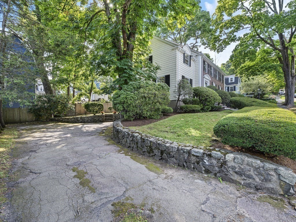 8 Monadnock Road Arlington, MA 02476 - Photo 36 of 36 a view of a house with a yard and large trees