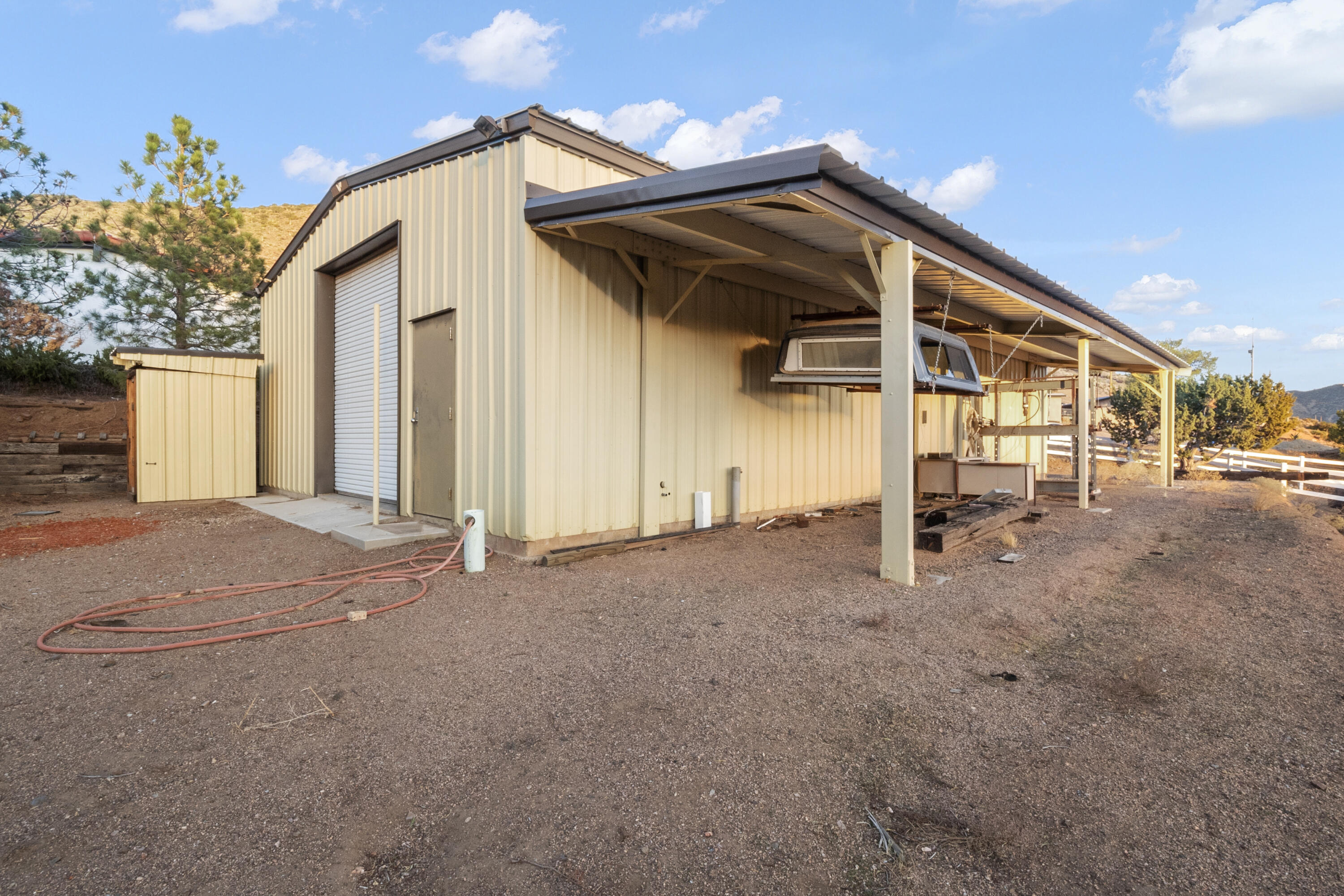 1530 Crestview Trail Acton, CA 93510 - Photo 35 of 43 a view of a house with backyard