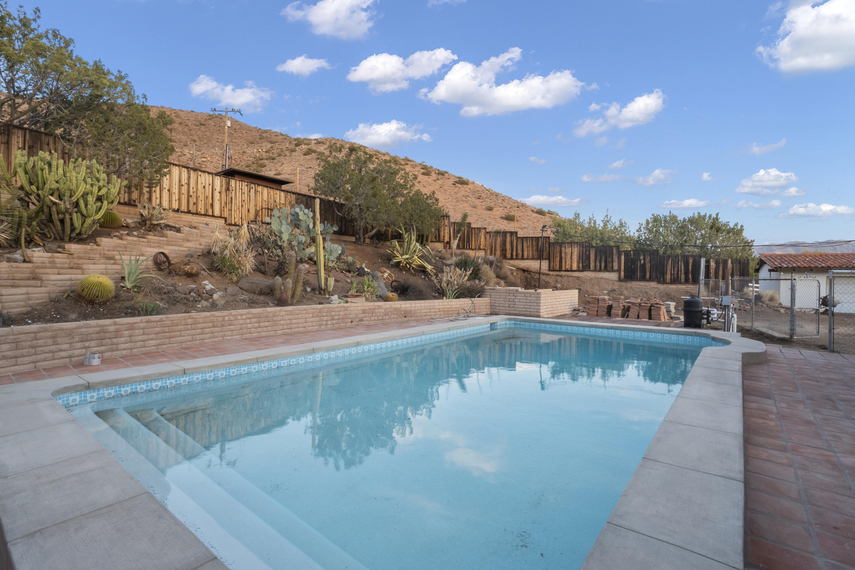 1530 Crestview Trail Acton, CA 93510 - Photo 41 of 43 a view of a swimming pool with a patio