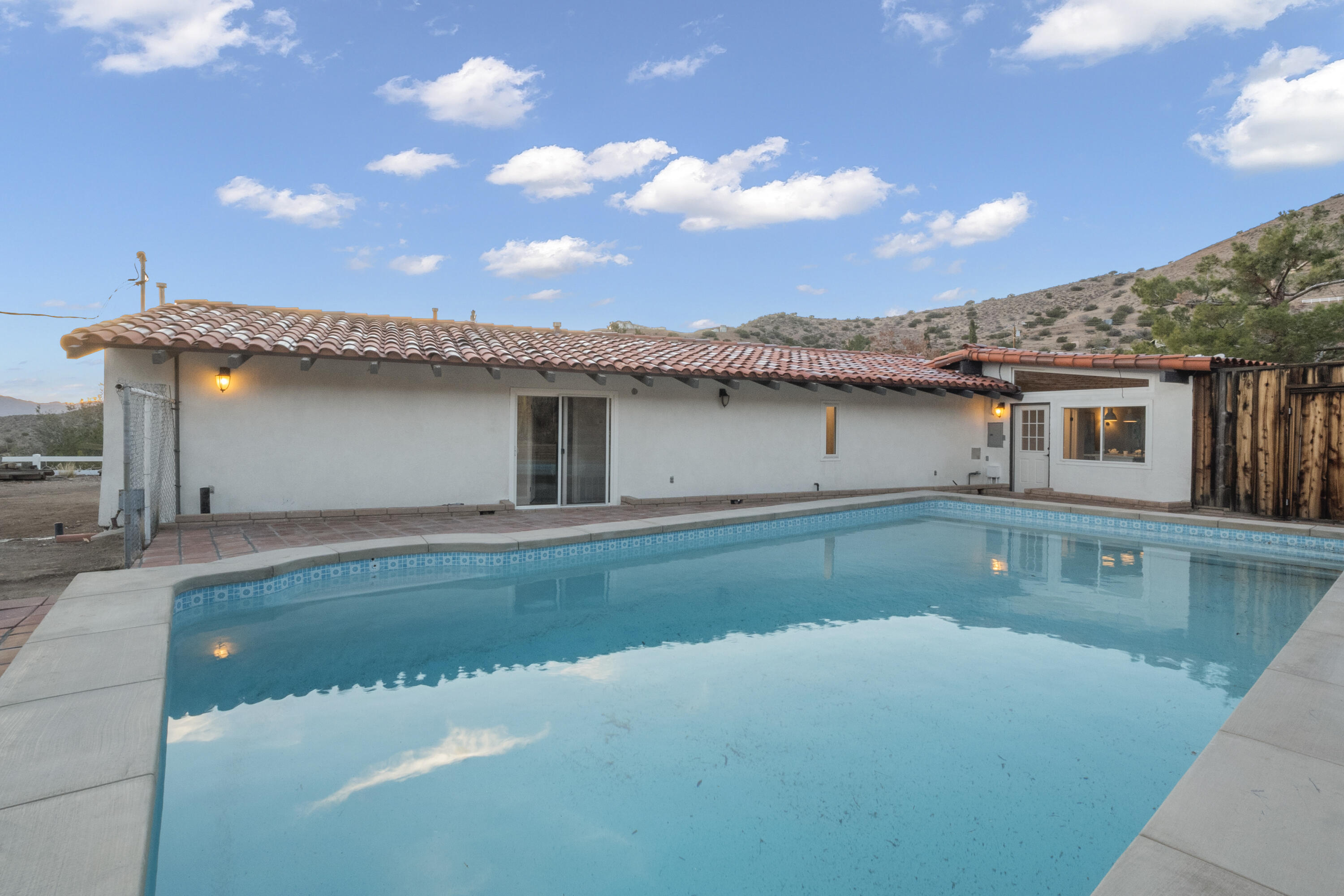 1530 Crestview Trail Acton, CA 93510 - Photo 42 of 43 a view of a house with a backyard
