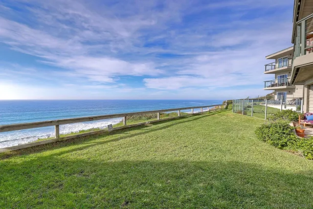 a view of an outdoor space with a lake view