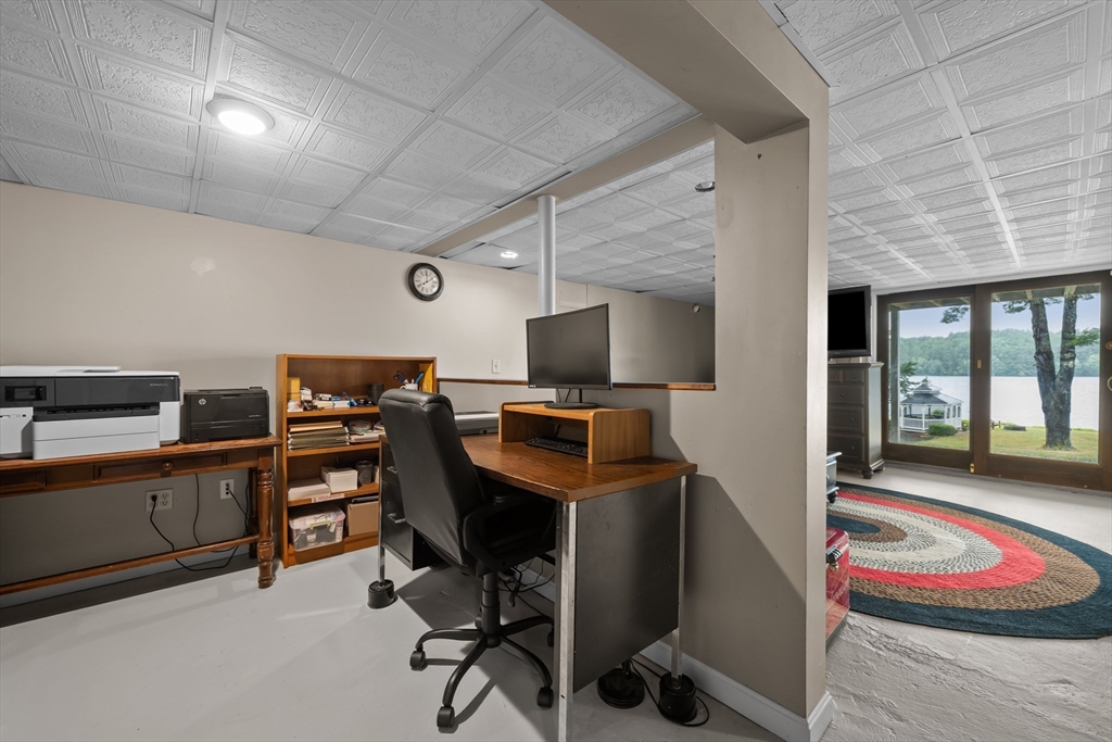 14 Demond Pond Row Rutland, MA 01543 - Photo 33 of 42 a view of a workspace with furniture and a window