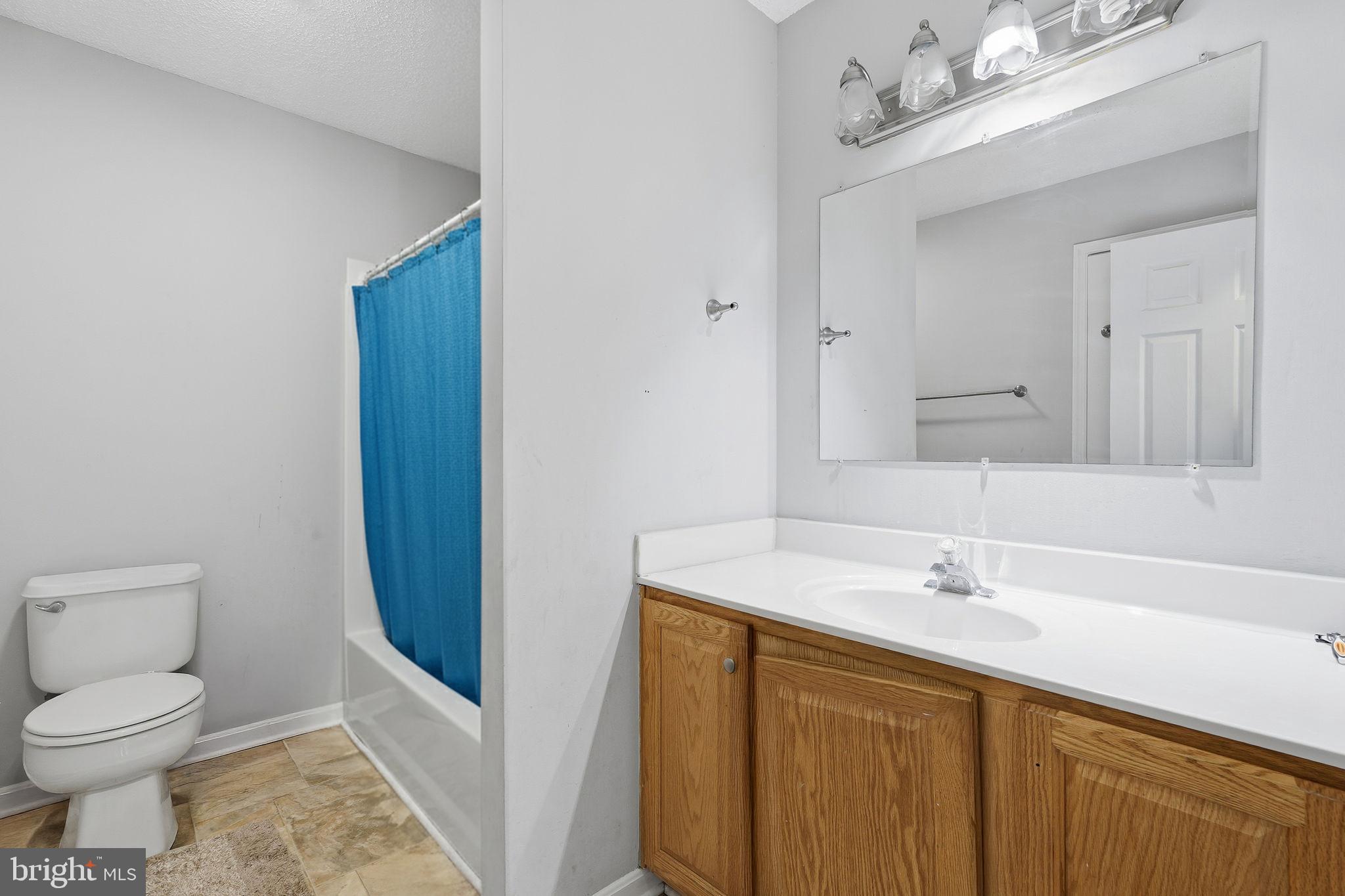 110 Rugby Place Winchester, VA 22603 - Photo 29 of 41 a bathroom with a sink a toilet and a mirror