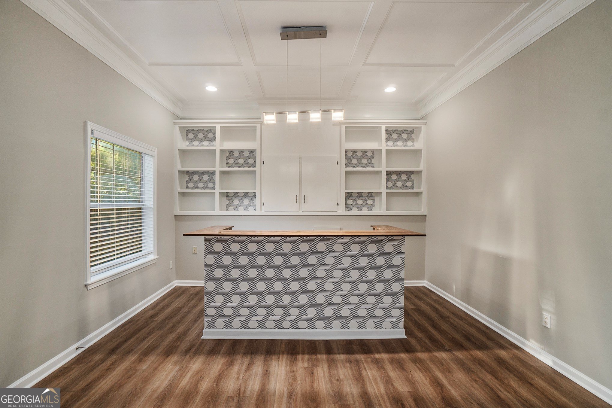4395 Celebration Drive Southwest Atlanta, GA 30331 - Photo 21 of 25 a view of wooden floor and windows in a room
