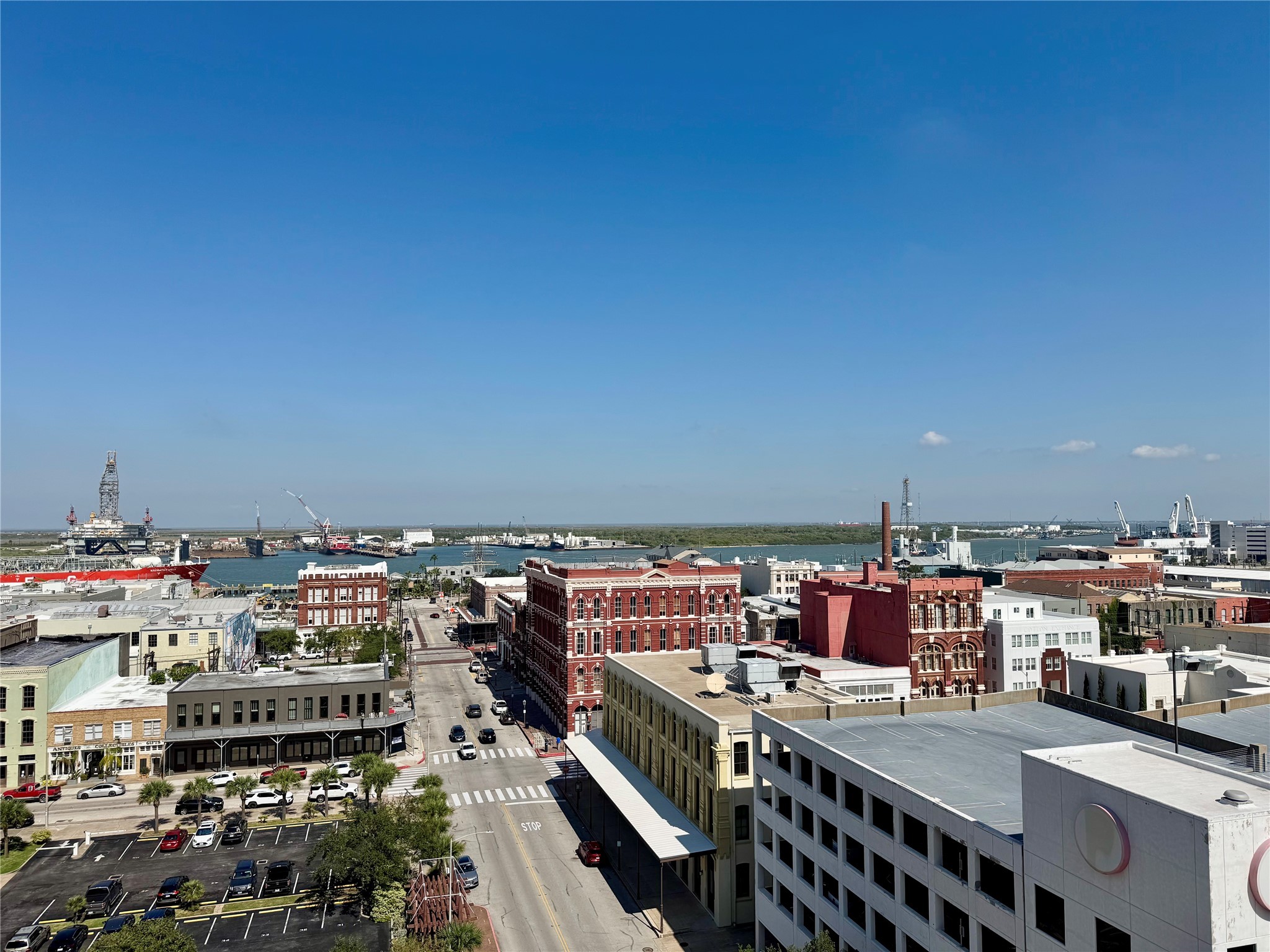 2201 Market Street, Unit 1101 Galveston, TX 77550 - Photo 4 of 12 a view of city and swimming pool