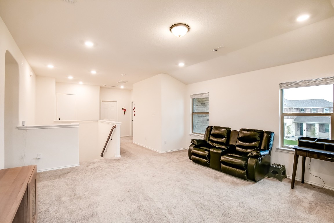 1924 Stringer Pass Leander, TX 78641 - Photo 18 of 34 a living room with furniture
