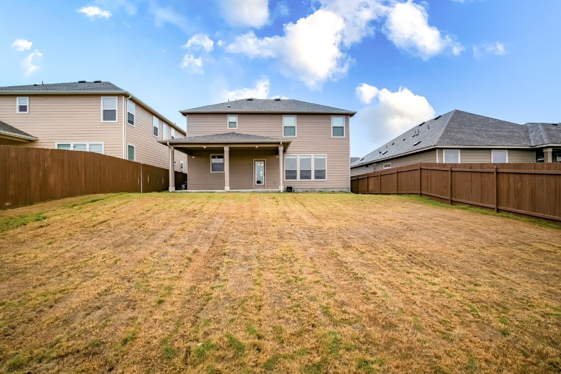 1924 Stringer Pass Leander, TX 78641 - Photo 30 of 34 a view of a house with a outdoor space